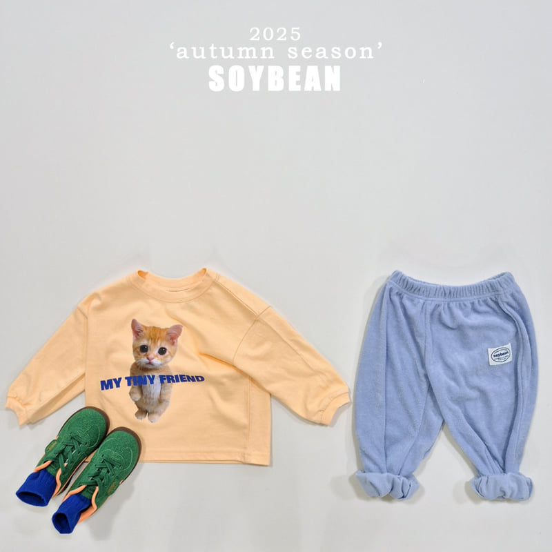 Soybean - Korean Children Fashion - #childofig - Cat Friend Tee - 9