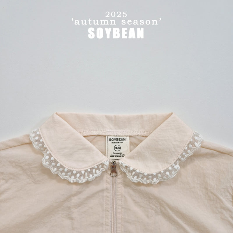 Soybean - Korean Children Fashion - #childofig - Lace Windbreaker - 11