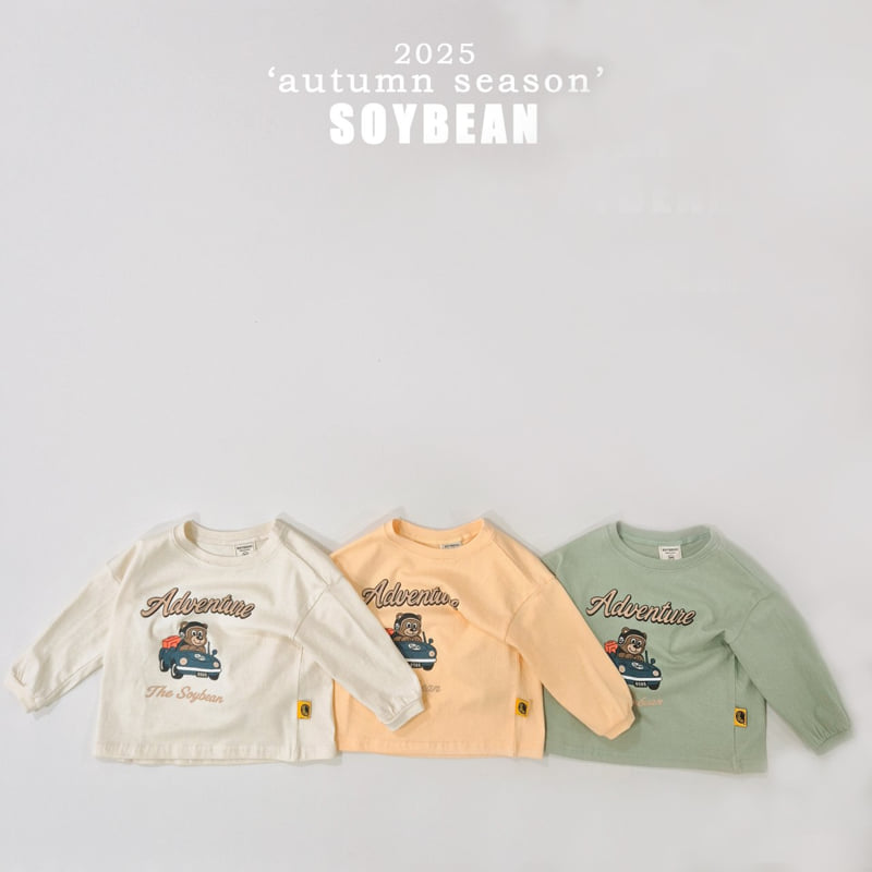 Soybean - Korean Children Fashion - #childofig - Mini Bear Tee
