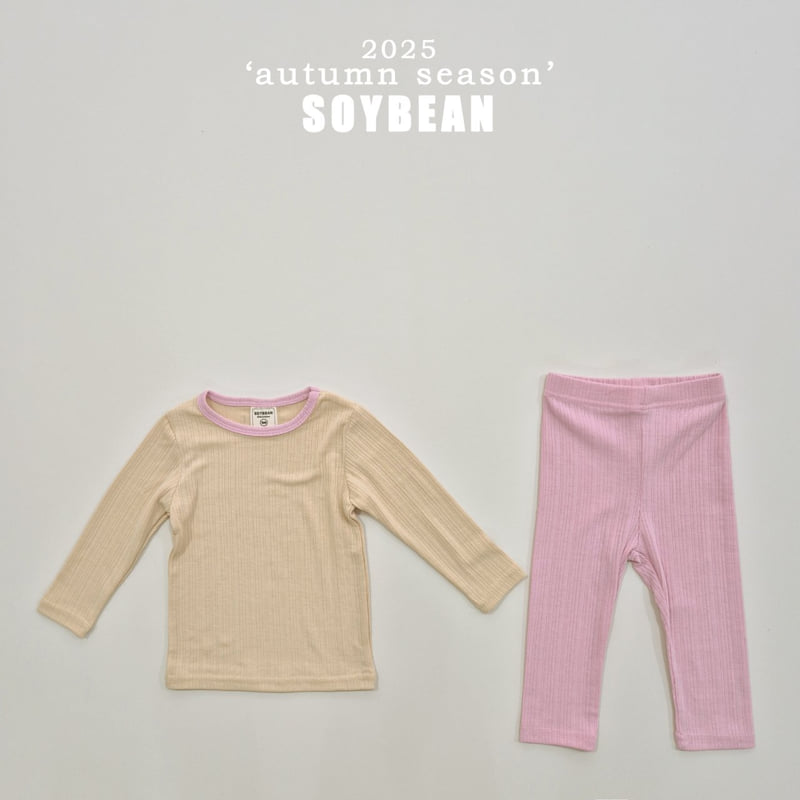 Soybean - Korean Children Fashion - #childofig - Two Tone Cozy Easywear - 11
