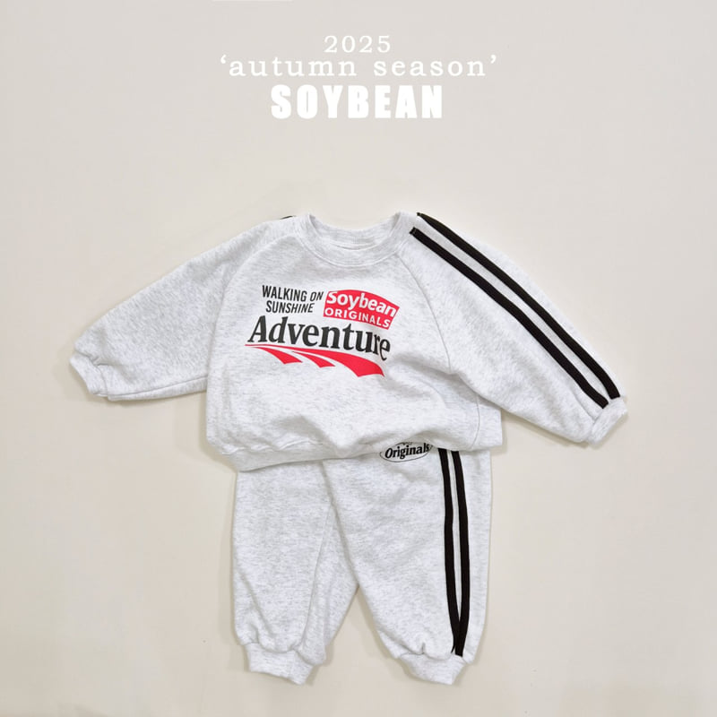 Soybean - Korean Children Fashion - #childofig - Sideline Top Bottom Set - 10