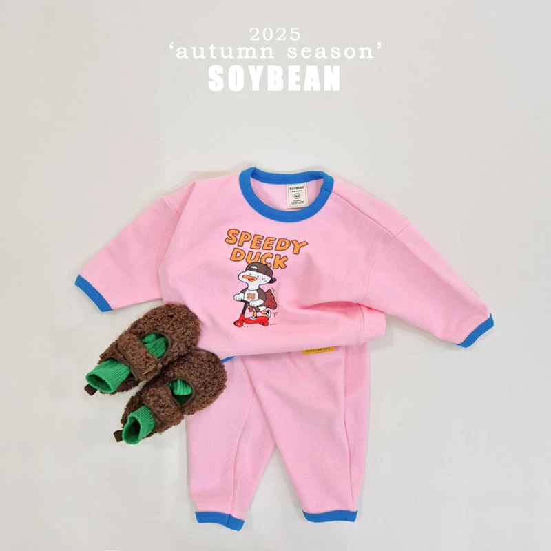 Soybean - Korean Children Fashion - #childrensboutique - Speed Duck Top Bottom Set - 5