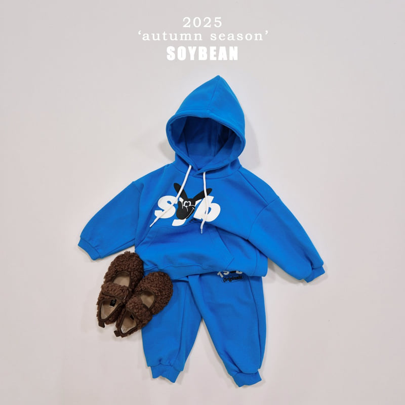 Soybean - Korean Children Fashion - #childrensboutique - SYB Hooded Top Bottom Set - 6