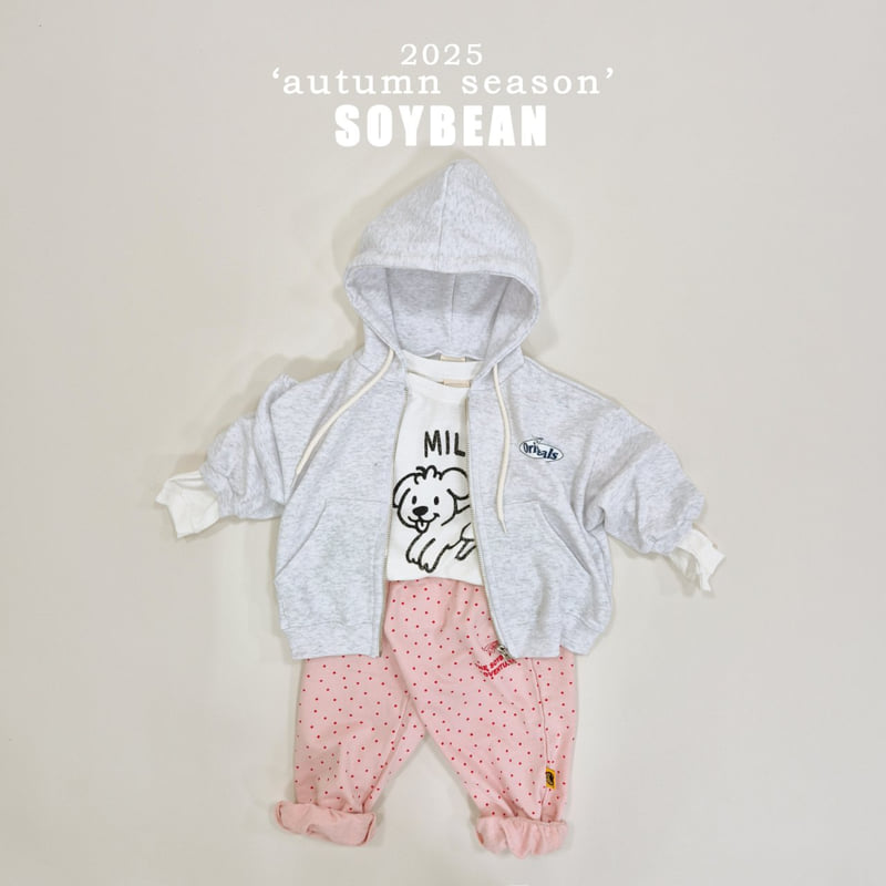 Soybean - Korean Children Fashion - #childrensboutique - Original Hooded Zip-Up - 12