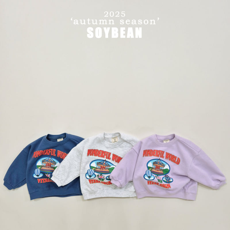 Soybean - Korean Children Fashion - #childrensboutique - Amusement Park Sweatshirt