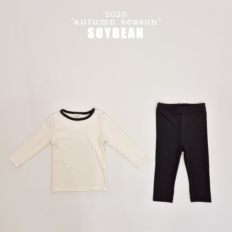 Soybean - Korean Children Fashion - #childrensboutique - Two Tone Cozy Easywear - 12