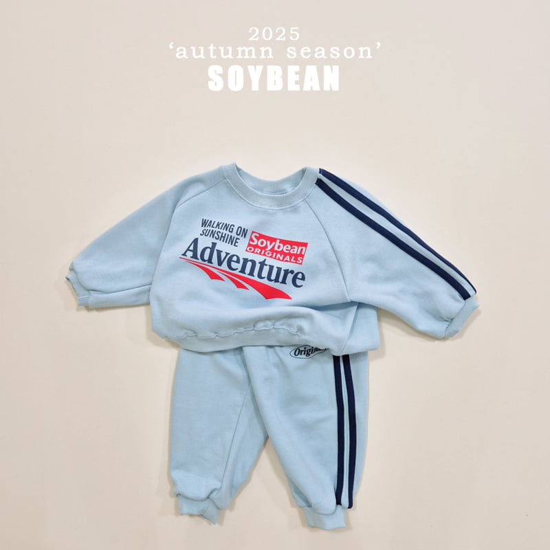 Soybean - Korean Children Fashion - #childrensboutique - Sideline Top Bottom Set - 11
