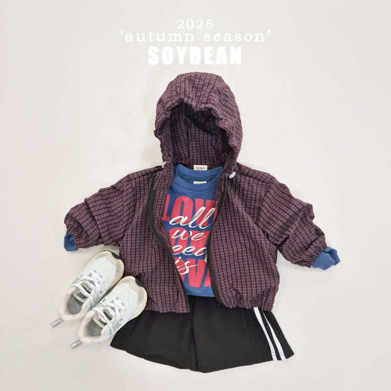 Soybean - Korean Children Fashion - #childrensboutique - Wind Plaid Jacket - 4