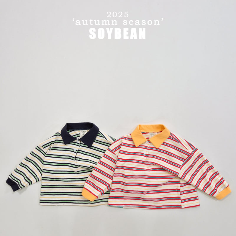 Soybean - Korean Children Fashion - #designkidswear - Raglan Collar Tee