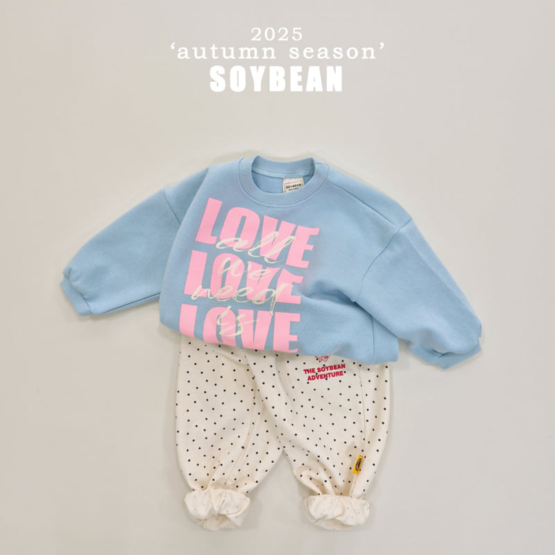 Soybean - Korean Children Fashion - #designkidswear - Love Sweatshirt - 12
