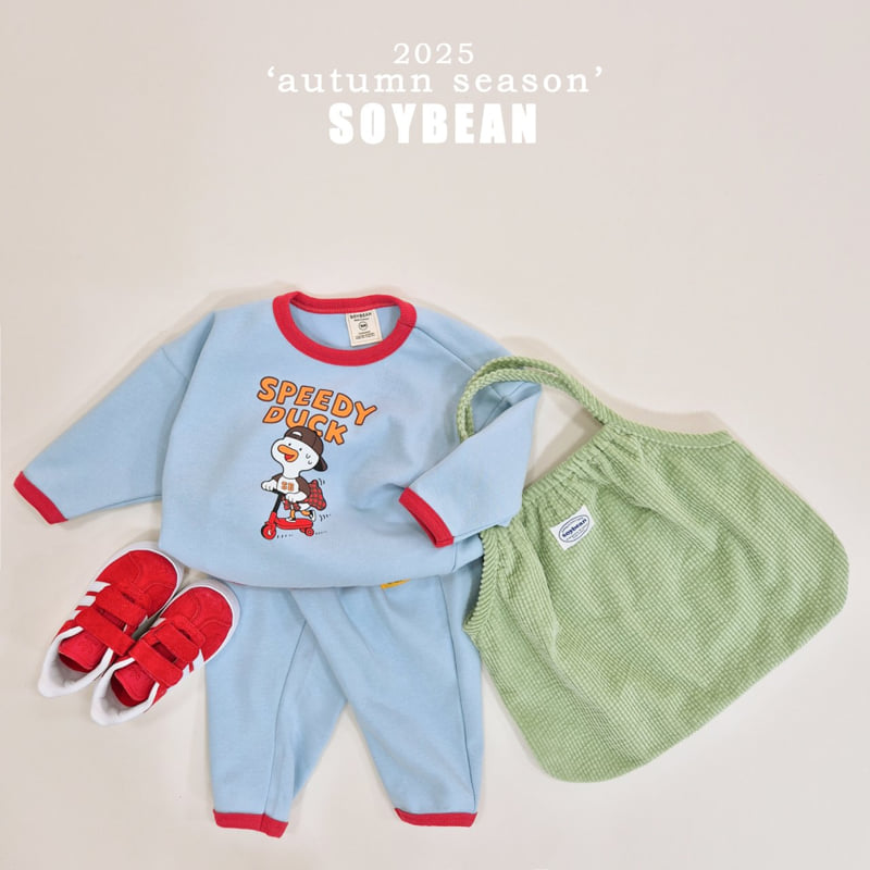 Soybean - Korean Children Fashion - #designkidswear - Speed Duck Top Bottom Set - 6