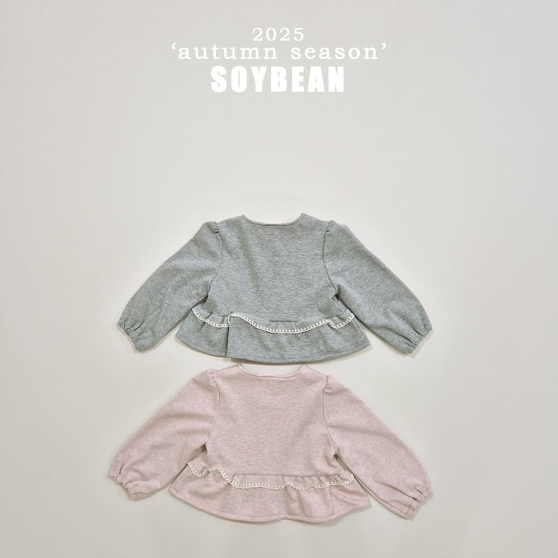 Soybean - Korean Children Fashion - #designkidswear - Square Lace Top Bottom Set - 11
