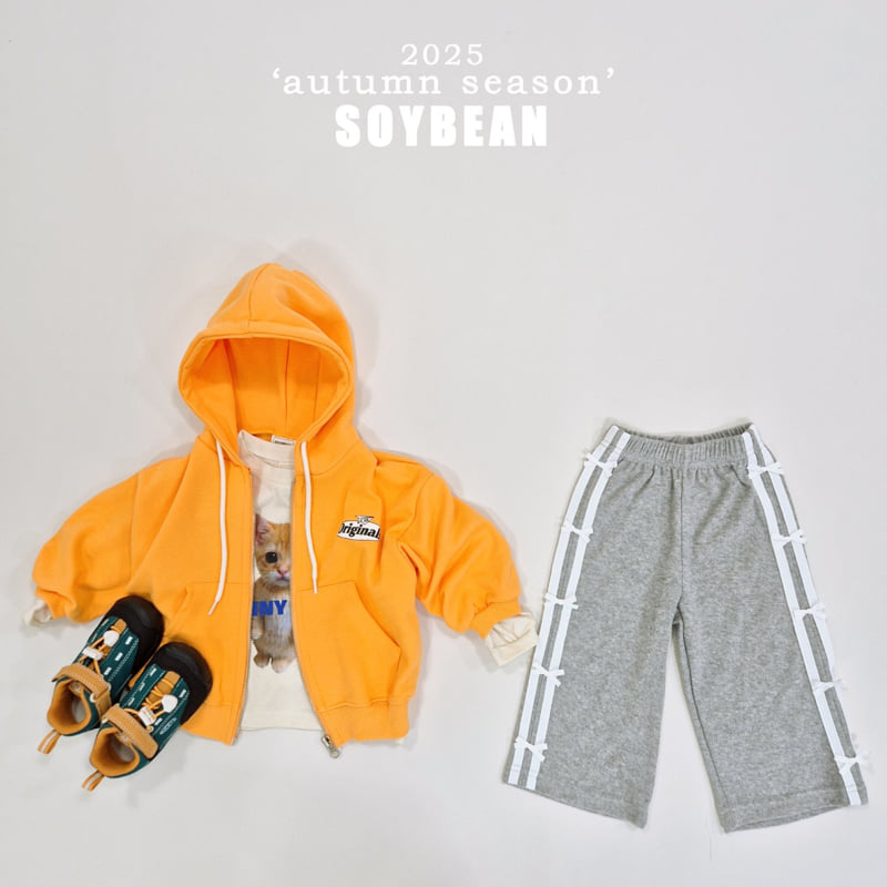 Soybean - Korean Children Fashion - #designkidswear - Ribbon Terry Line Pants - 10