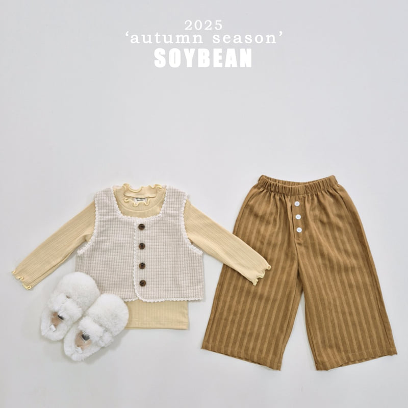 Soybean - Korean Children Fashion - #designkidswear - Little Lace Vest - 10