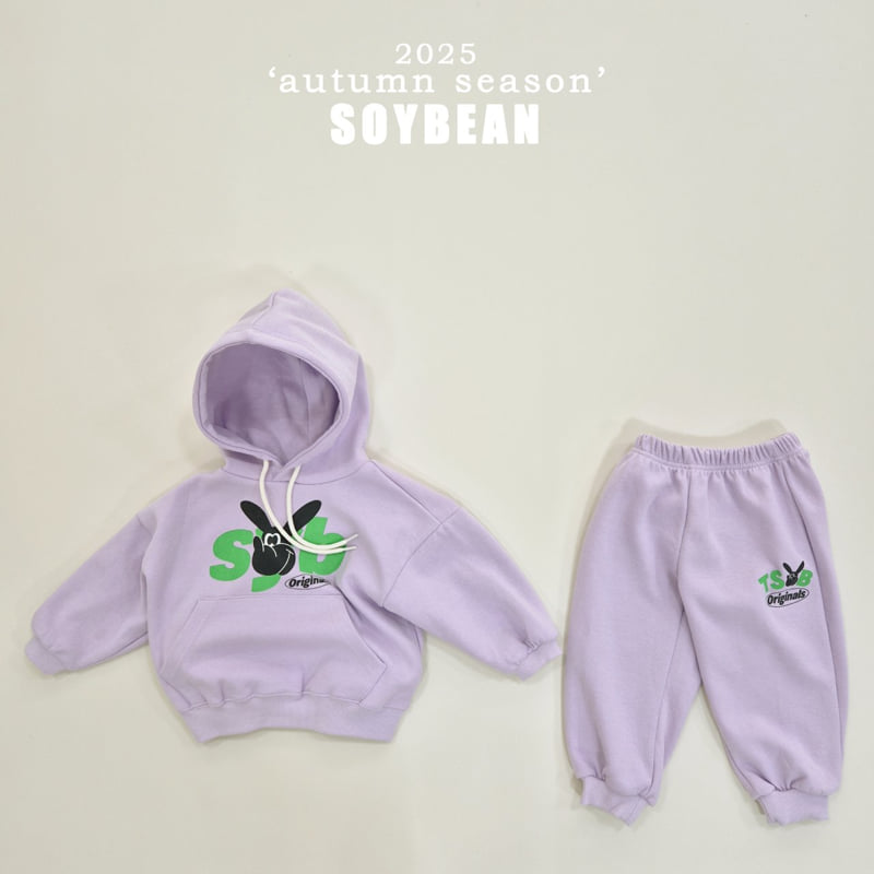 Soybean - Korean Children Fashion - #designkidswear - SYB Hooded Top Bottom Set - 7