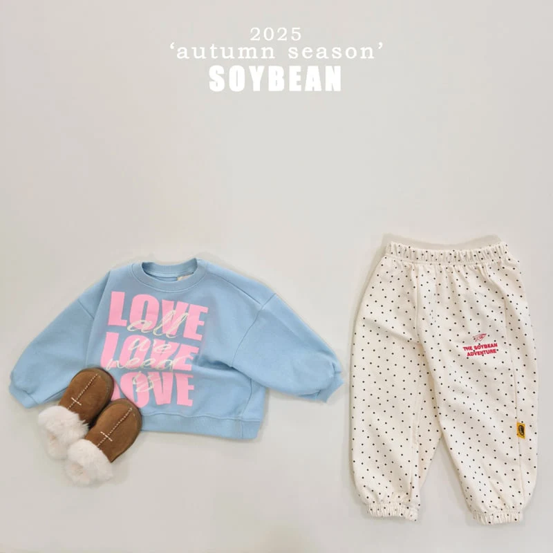 Soybean - Korean Children Fashion - #designkidswear - Dot Kong Kong Jogger Pants - 10