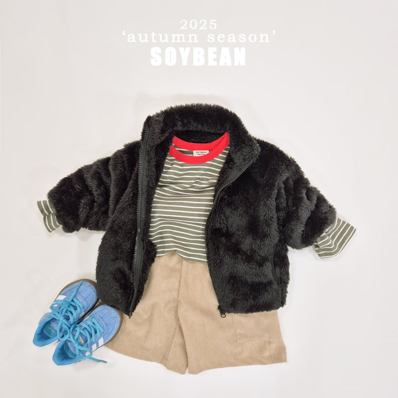 Soybean - Korean Children Fashion - #discoveringself - Cotton Candy Fleece Jacket - 3