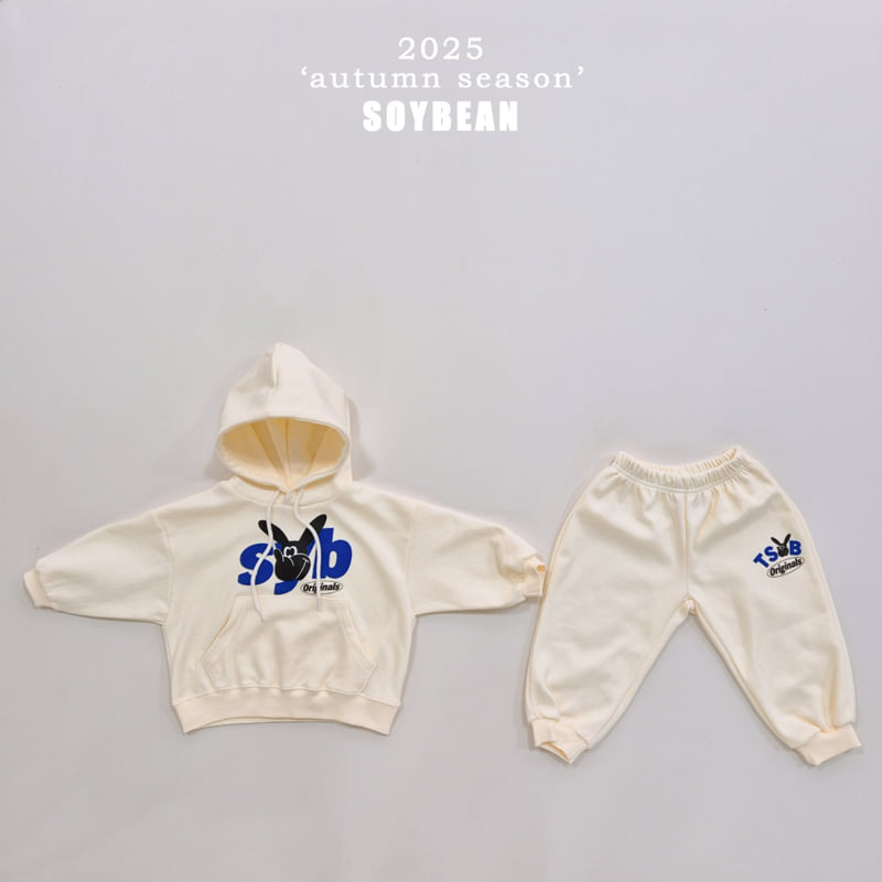 Soybean - Korean Children Fashion - #discoveringself - SYB Hooded Top Bottom Set - 8
