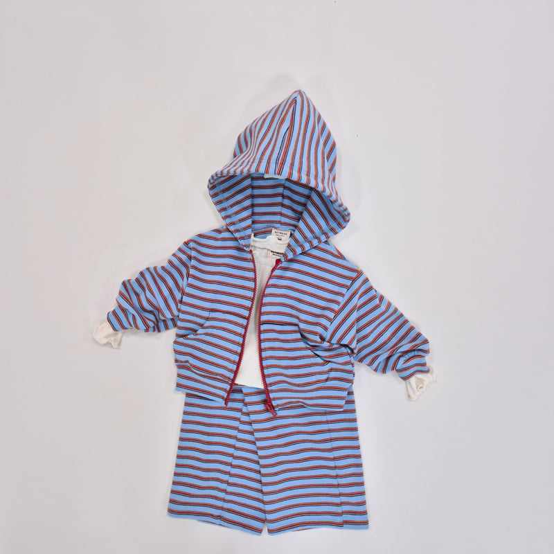 Soybean - Korean Children Fashion - #fashionkids - Y2K Stripe Set - 9
