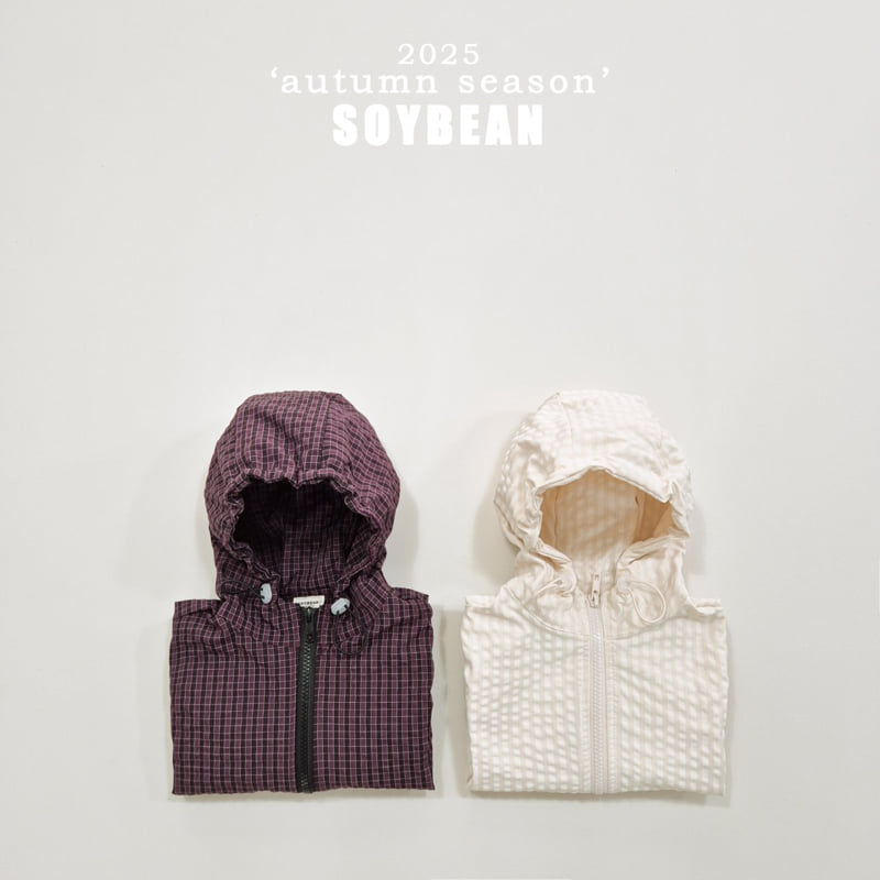 Soybean - Korean Children Fashion - #fashionkids - Wind Plaid Jacket - 6