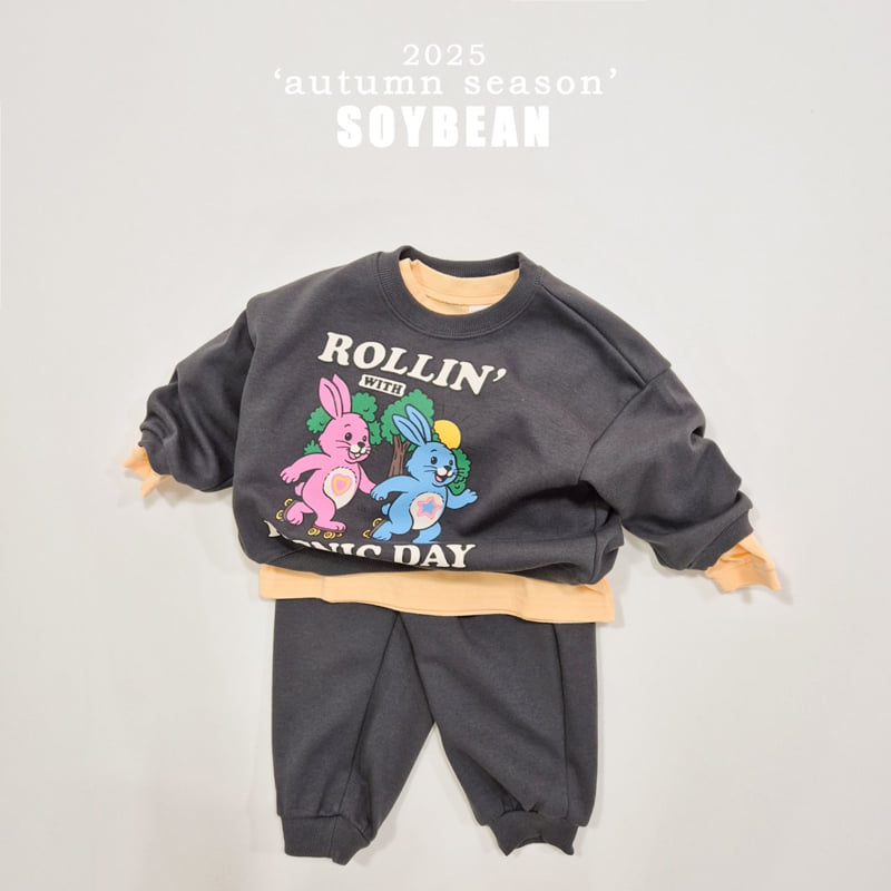 Soybean - Korean Children Fashion - #fashionkids - Picnic Day Top Bottom Set - 11