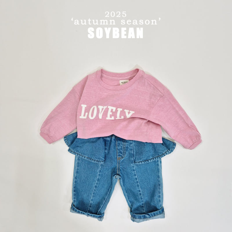 Soybean - Korean Children Fashion - #fashionkids - Pigment Love Tee - 12