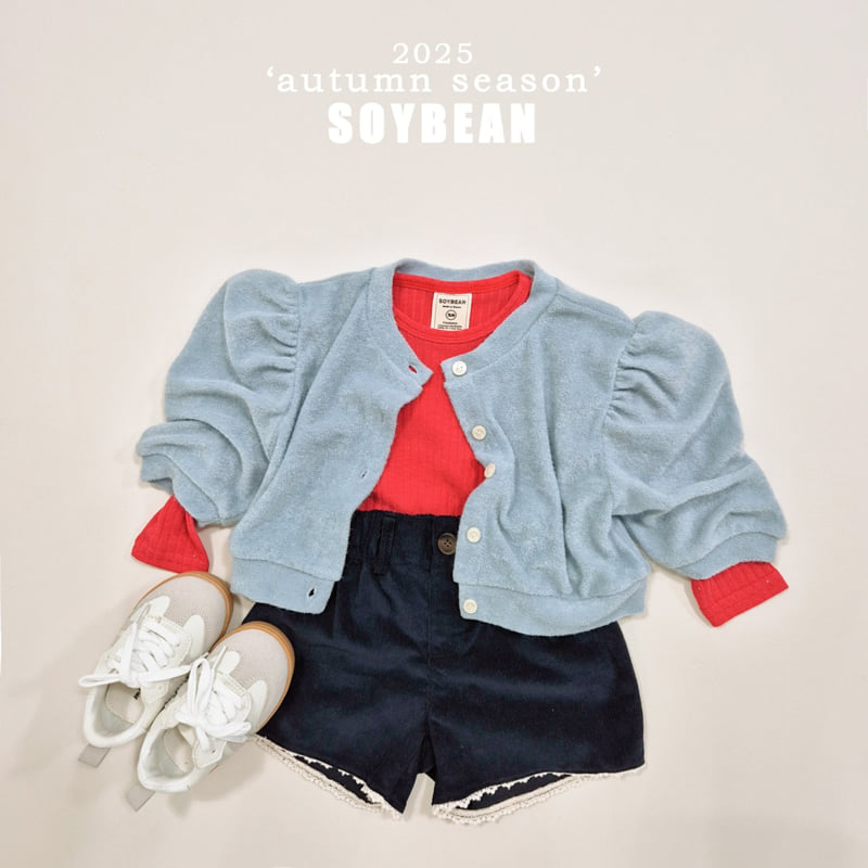 Soybean - Korean Children Fashion - #fashionkids - Balloon Corduroy Shorts - 6