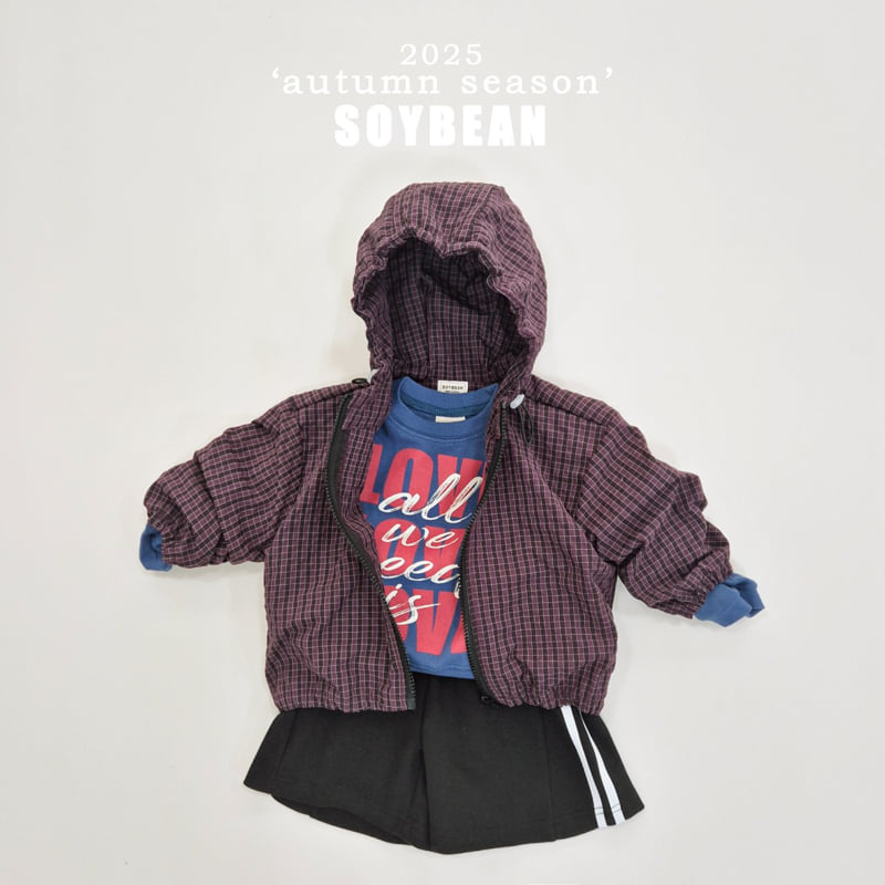 Soybean - Korean Children Fashion - #kidsshorts - Wind Plaid Jacket - 7