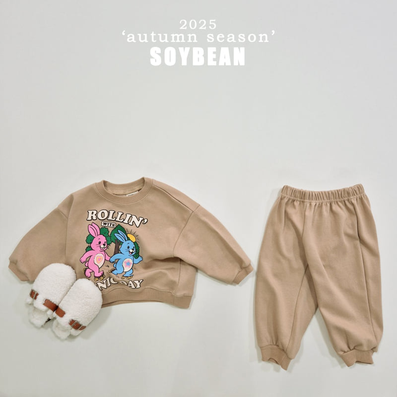Soybean - Korean Children Fashion - #kidsshorts - Picnic Day Top Bottom Set - 12