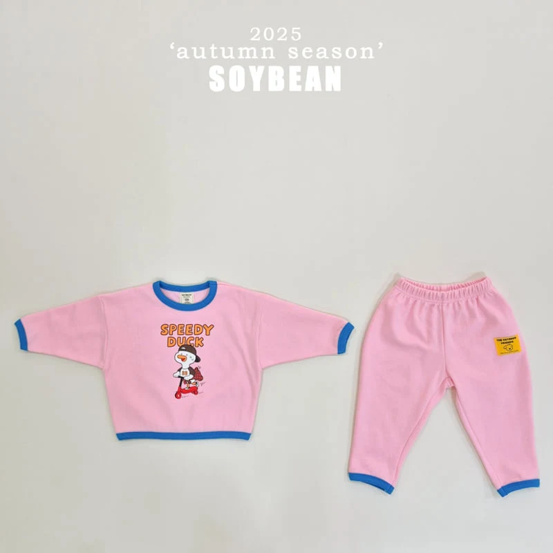 Soybean - Korean Children Fashion - #kidsshorts - Speed Duck Top Bottom Set - 9