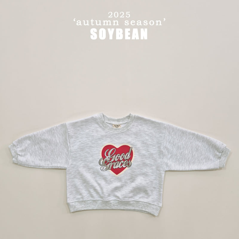 Soybean - Korean Children Fashion - #kidsshorts - Bling Heart Top Bottom Set - 8