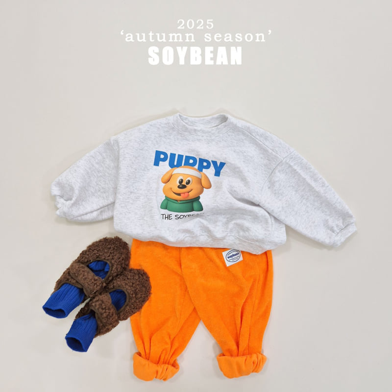 Soybean - Korean Children Fashion - #kidsshorts - Terry Jogger Pants - 3