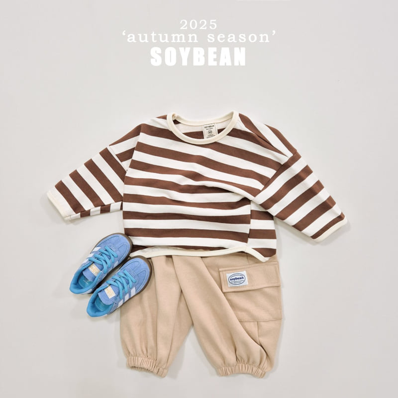 Soybean - Korean Children Fashion - #fashionkids - Stripe Sweatshirt - 4
