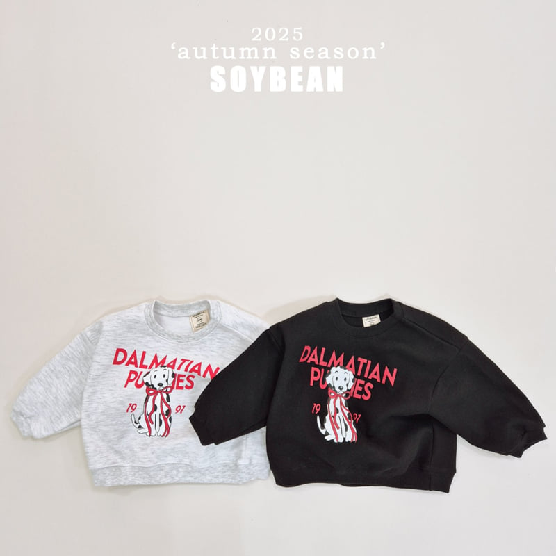 Soybean - Korean Children Fashion - #kidsstore - Dalmatian Sweatshirt
