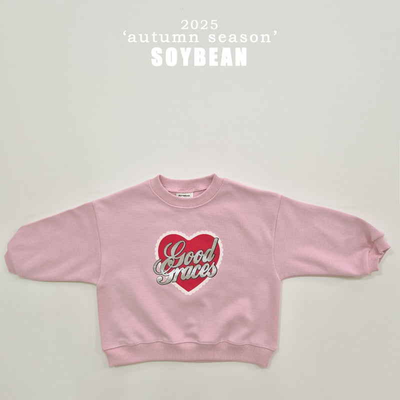 Soybean - Korean Children Fashion - #kidsstore - Bling Heart Top Bottom Set - 9