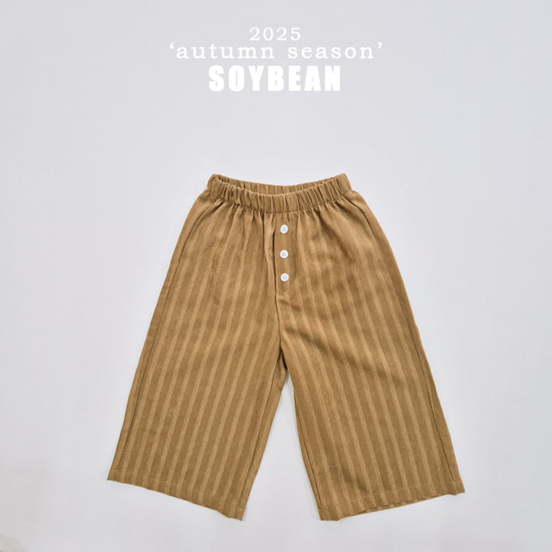 Soybean - Korean Children Fashion - #kidsstore - Button Pants - 8