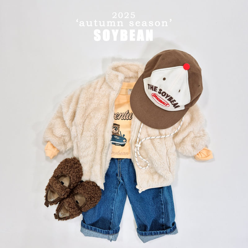 Soybean - Korean Children Fashion - #kidsstore - Cotton Candy Fleece Jacket - 6