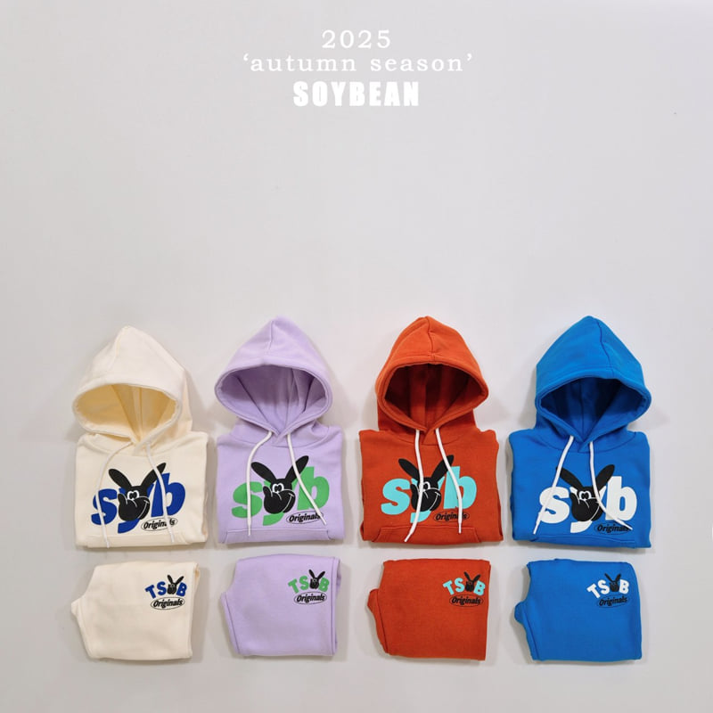 Soybean - Korean Children Fashion - #kidsstore - SYB Hooded Top Bottom Set - 11