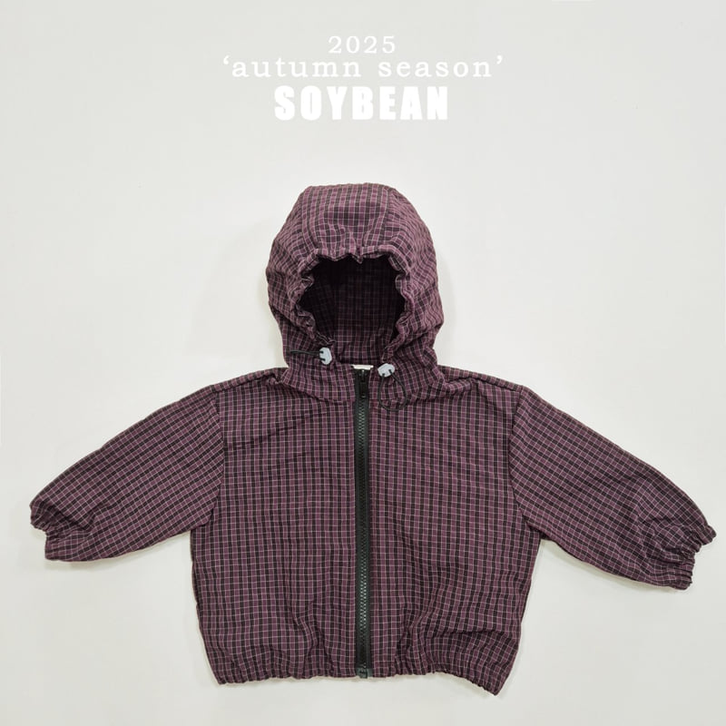 Soybean - Korean Children Fashion - #kidzfashiontrend - Wind Plaid Jacket - 9