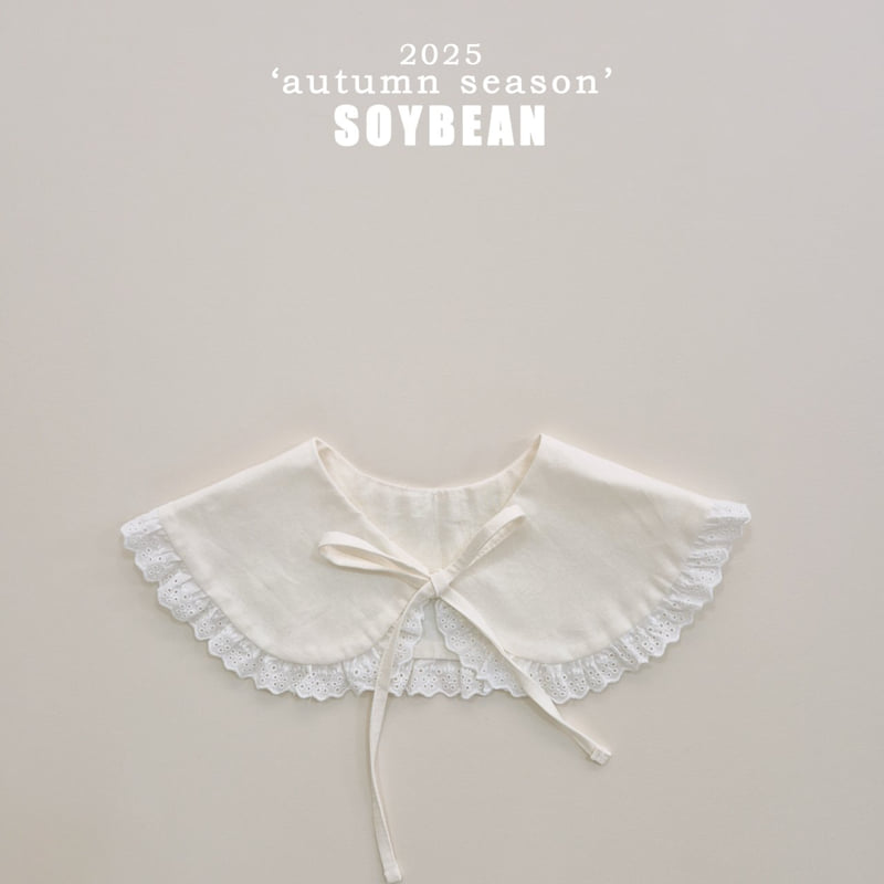 Soybean - Korean Children Fashion - #kidzfashiontrend - Ribbon Lace Cape - 6