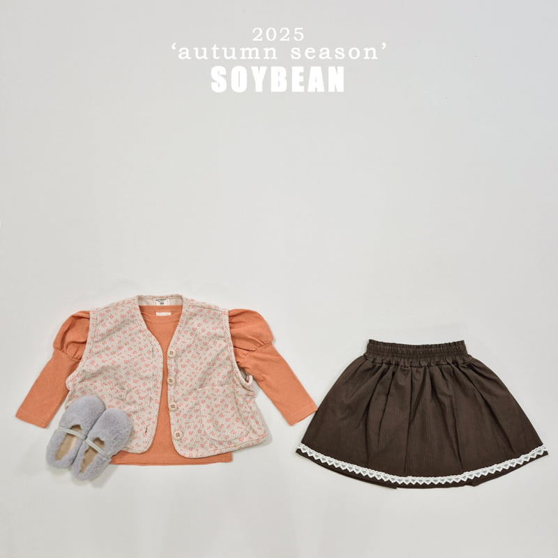 Soybean - Korean Children Fashion - #kidzfashiontrend - Love Skirt - 12