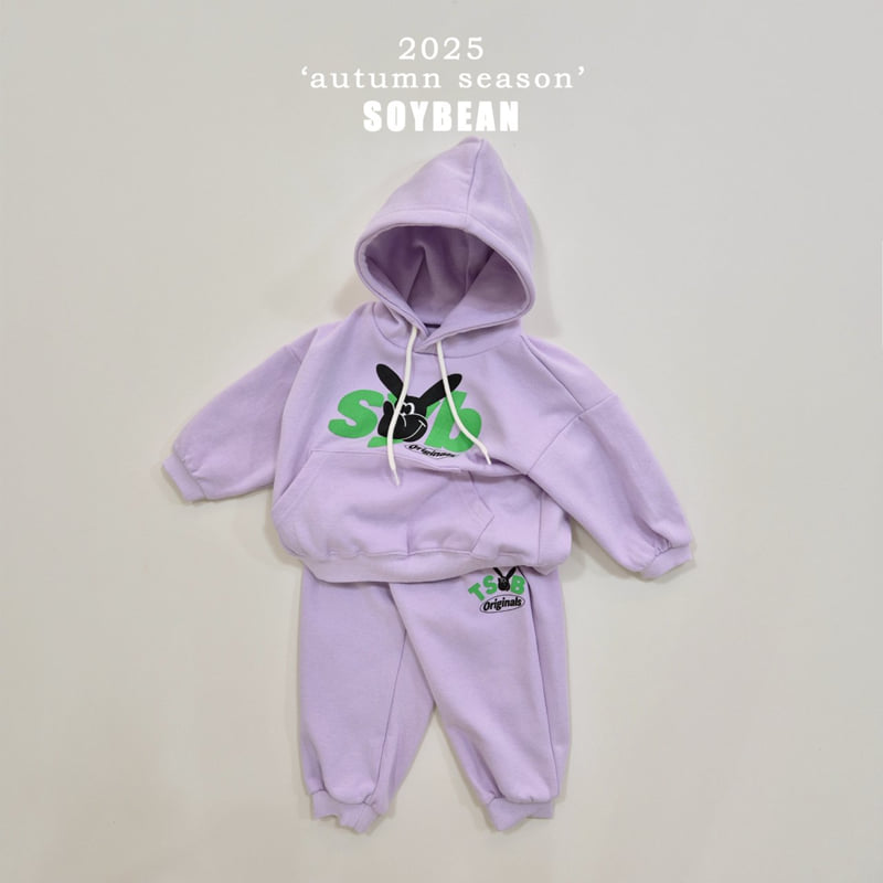 Soybean - Korean Children Fashion - #kidzfashiontrend - SYB Hooded Top Bottom Set - 12