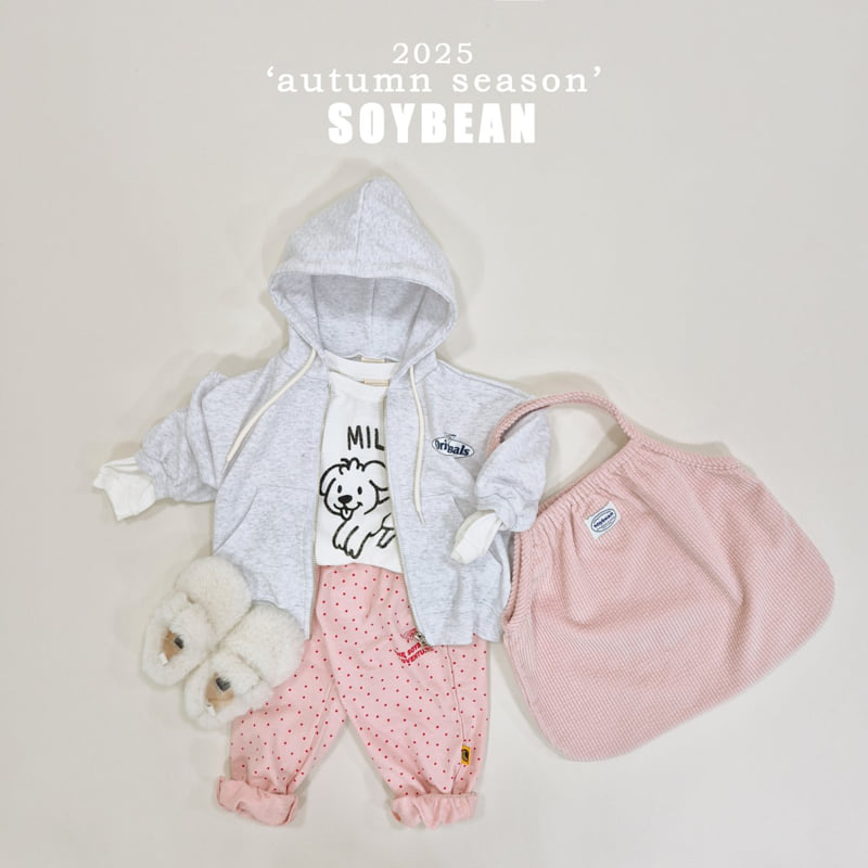 Soybean - Korean Children Fashion - #kidsstore - Original Hooded Zip-Up - 4