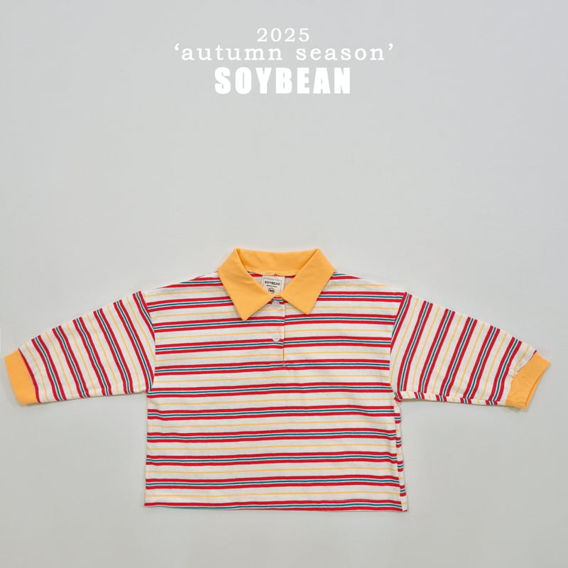 Soybean - Korean Children Fashion - #littlefashionista - Raglan Collar Tee - 8