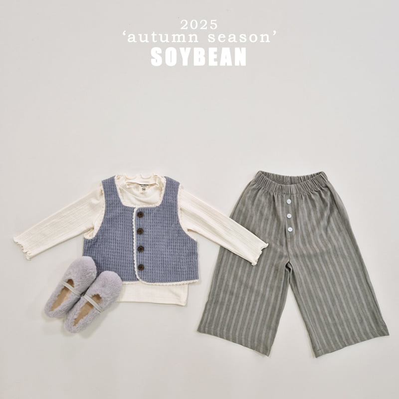 Soybean - Korean Children Fashion - #littlefashionista - Button Pants - 11