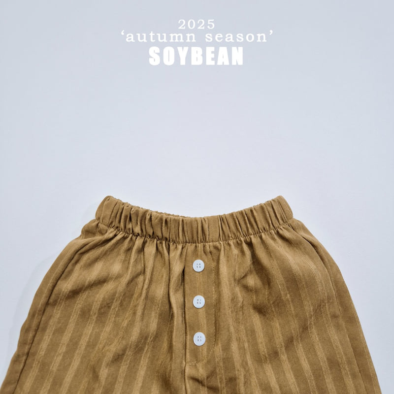 Soybean - Korean Children Fashion - #magicofchildhood - Button Pants - 12