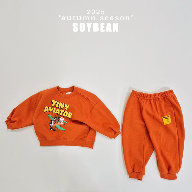 Soybean - Korean Children Fashion - #magicofchildhood - Little Airplane Top Bottom Set - 8