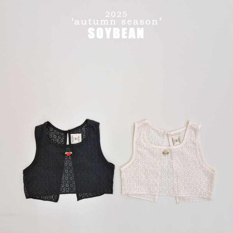 Soybean - Korean Children Fashion - #magicofchildhood - Flower Bustier