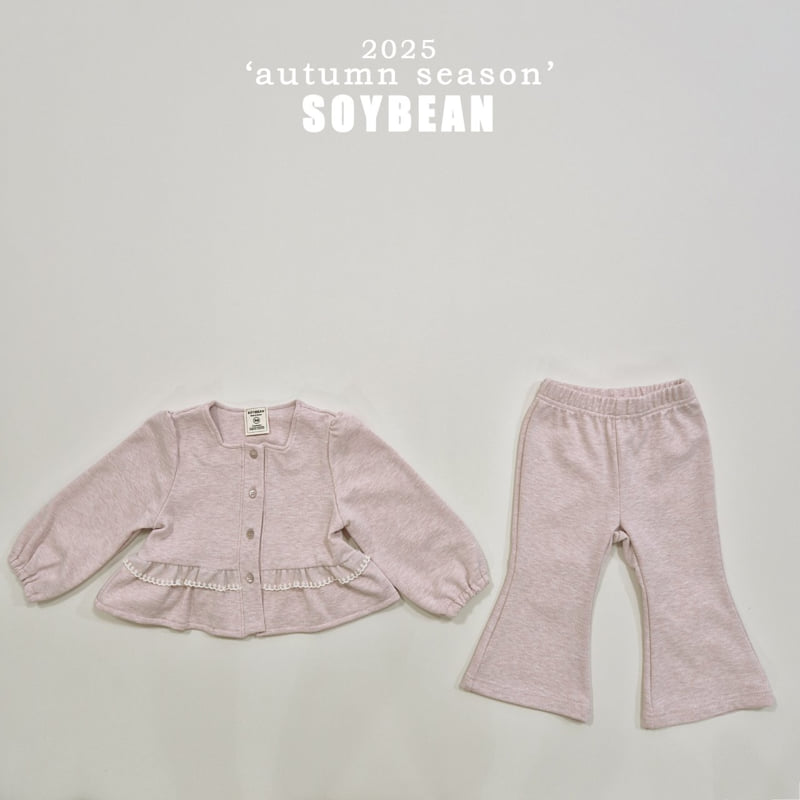 Soybean - Korean Children Fashion - #magicofchildhood - Square Lace Top Bottom Set - 5