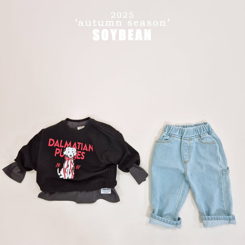 Soybean - Korean Children Fashion - #minifashionista - Dalmatian Sweatshirt - 6